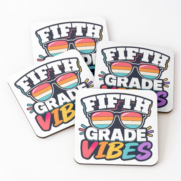 Item preview, 5th Grade Vibes, Fifth Grade Vibes designed and sold by graphic-genie.