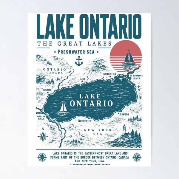 Item preview, Lake Ontario Vintage designed and sold by LaraRaid.