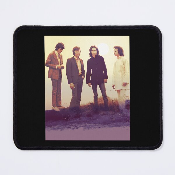 Item preview, Four Men Standing In Field At Sunset designed and sold by DigitalThread.