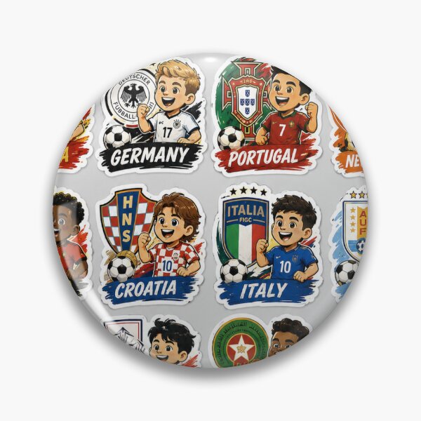 Item preview, World Cup Football Stars Player Sticker Collection designed and sold by DKSH1234.
