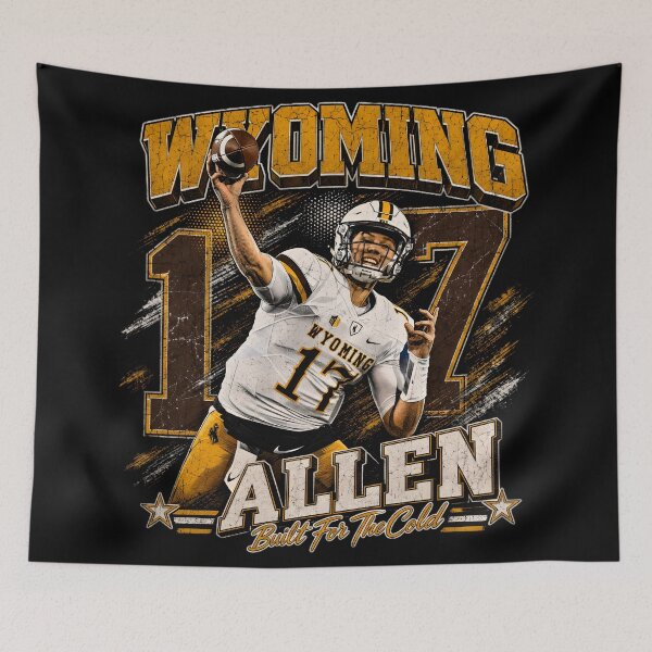 Item preview, Josh Allen Wyoming Built For The Cold Retro 90s Bootleg Style designed and sold by Thogan0416.