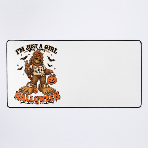 Item preview, ⭐ CRYPT OR TREAT COLLECTION - CRYPTID - BIGFOOT IN COSTUME - GIRL designed and sold by WheelieGdArt.