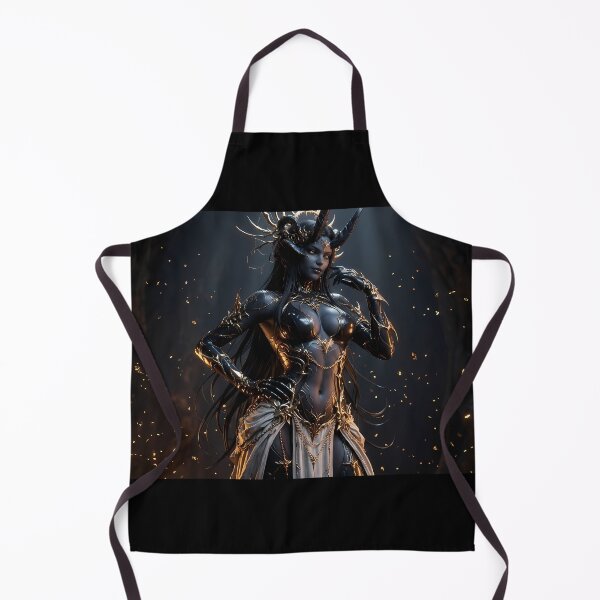 Item preview, Dark Sorceress Fire Portals Epic Fantasy designed and sold by GalleryBrisArt.