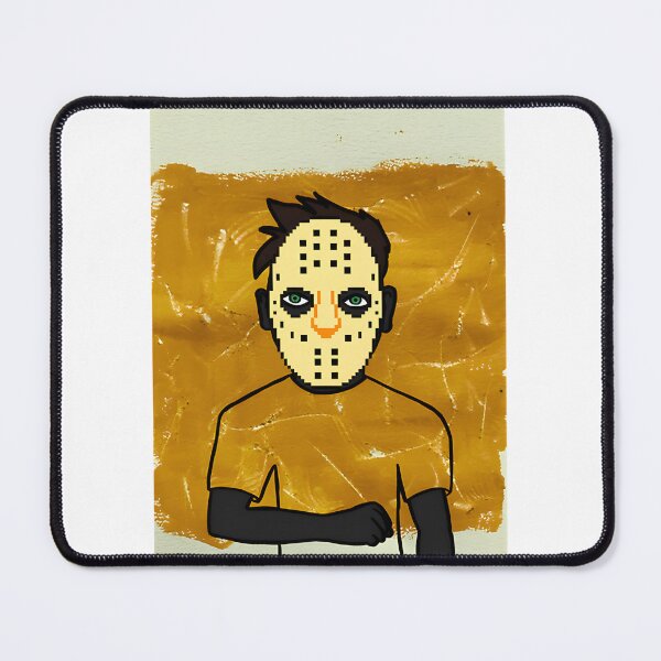 Item preview, Abstract Digital Mask Art Portrait - Cyberpunk Crypto Nft Inspired Graphic Print | Best Buy designed and sold by sunsetboardwalk.
