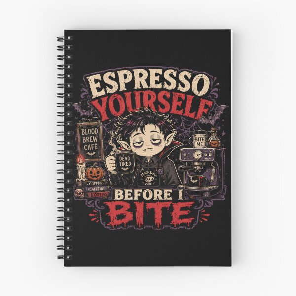 Item preview, Espresso Yourself Before I Bite designed and sold by QuixoticDigital.