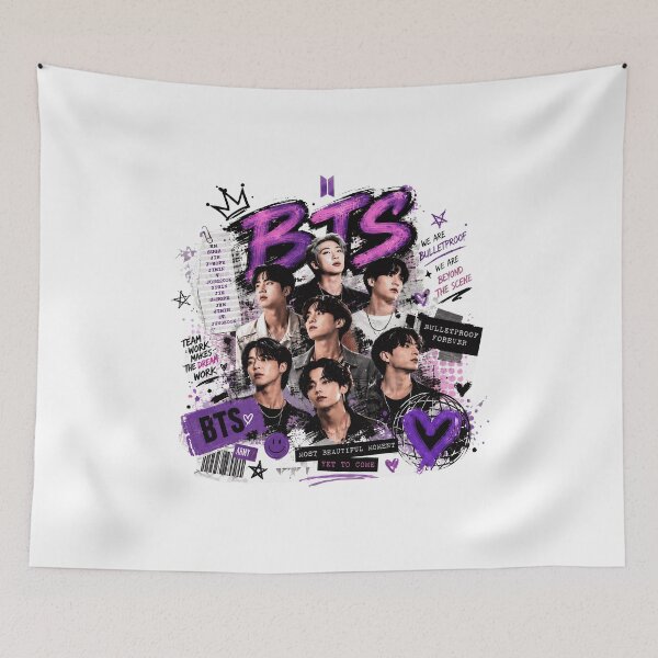 Item preview, Kpop Group Collage Fan  designed and sold by KuickPiet.