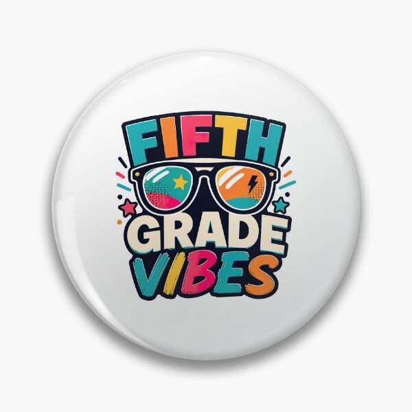 Item preview, 5th Grade Vibes, Fifth Grade Vibes designed and sold by graphic-genie.
