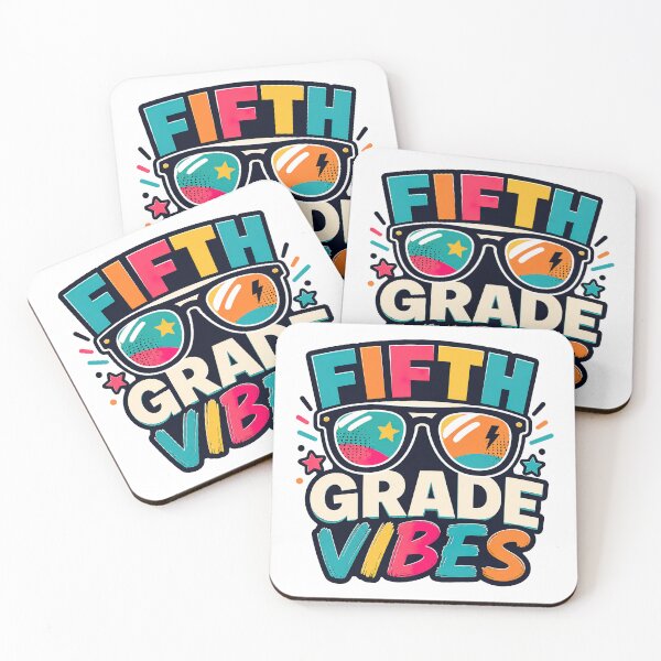Item preview, 5th Grade Vibes, Fifth Grade Vibes designed and sold by graphic-genie.