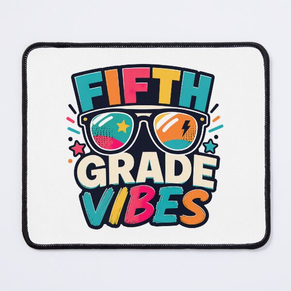 Item preview, 5th Grade Vibes, Fifth Grade Vibes designed and sold by graphic-genie.