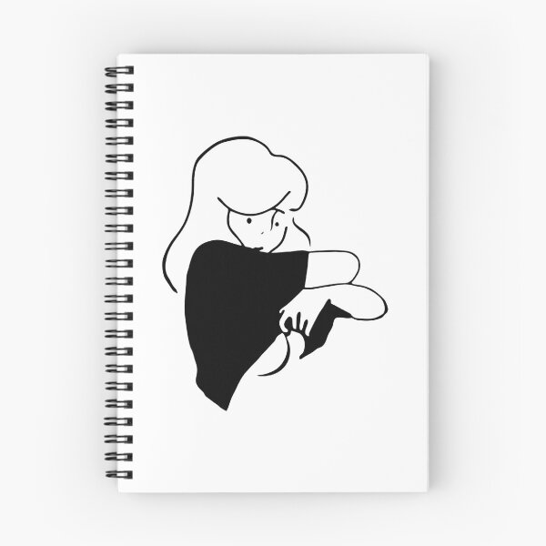 Item preview, Undressing Elegant Black And White Female Line Drawing designed and sold by SnapSorcerar.