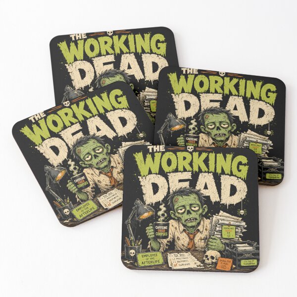 Item preview, The Working Dead designed and sold by QuixoticDigital.