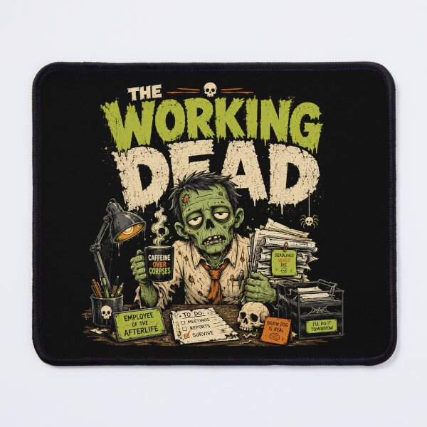 Item preview, The Working Dead designed and sold by QuixoticDigital.
