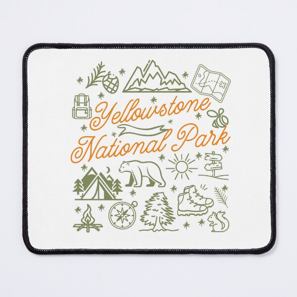 Item preview, Yellowstone National State Park Classic T-shirt Sticker designed and sold by ThinkNature!.
