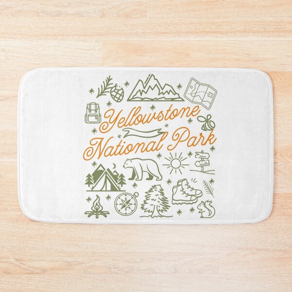 Item preview, Yellowstone National State Park Classic T-shirt Sticker designed and sold by ThinkNature!.