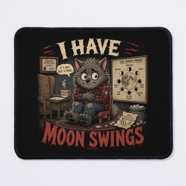 Item preview, I Have Moon Swings designed and sold by QuixoticDigital.
