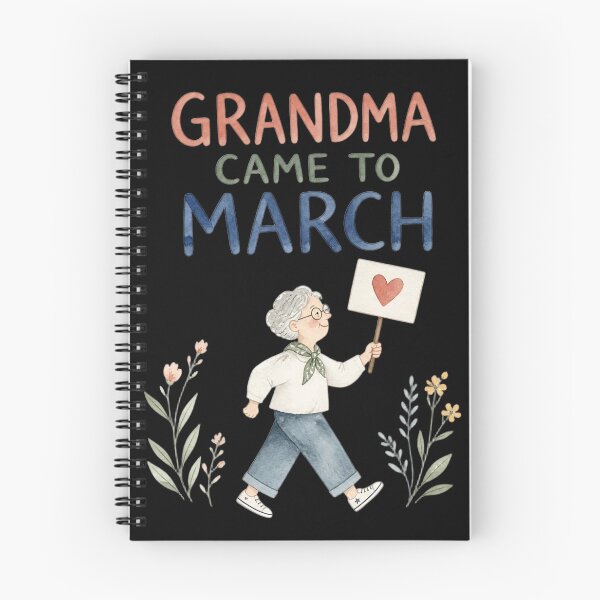 Item preview, Grandma Came to March Shirt – Funny Grandma Protest March Activist Tee designed and sold by ManggaeJM.