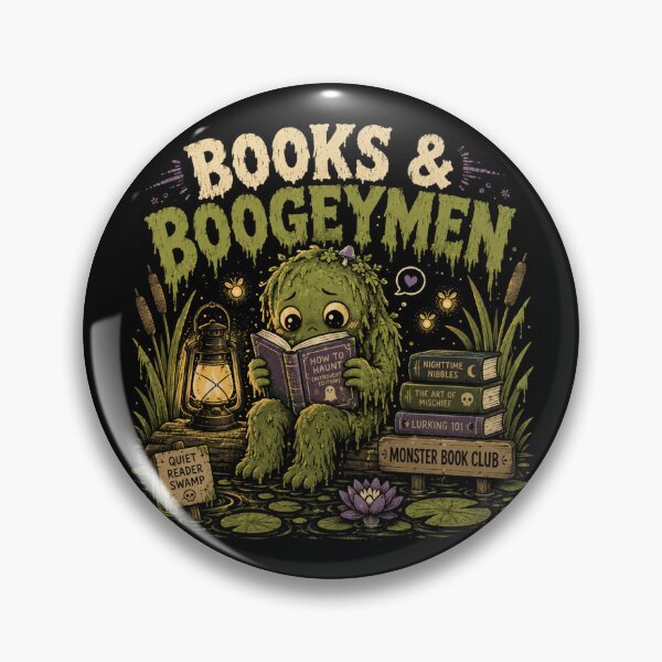 Item preview, Books & Boogeymen designed and sold by QuixoticDigital.