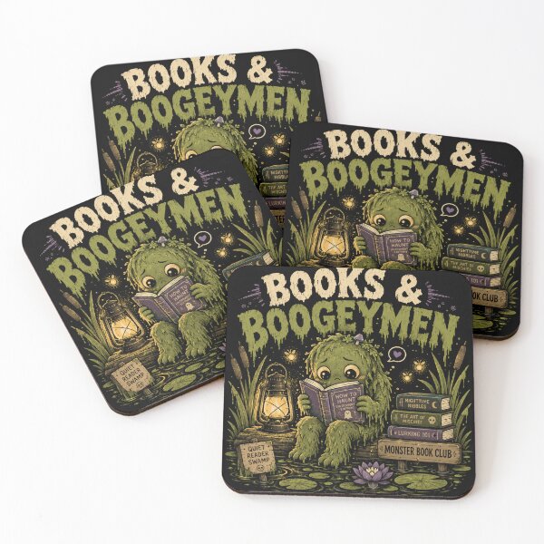 Item preview, Books & Boogeymen designed and sold by QuixoticDigital.
