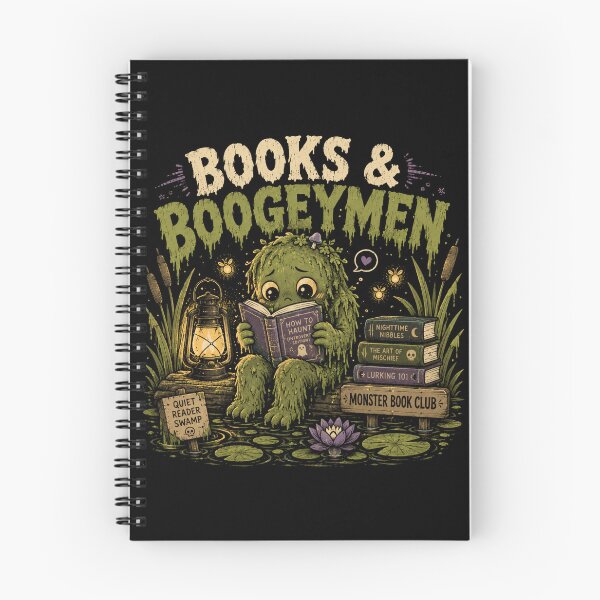 Item preview, Books & Boogeymen designed and sold by QuixoticDigital.