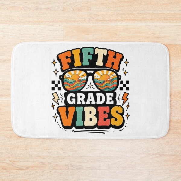 Item preview, 5th Grade Vibes, Fifth Grade Vibes,  Fifth Grade designed and sold by graphic-genie.