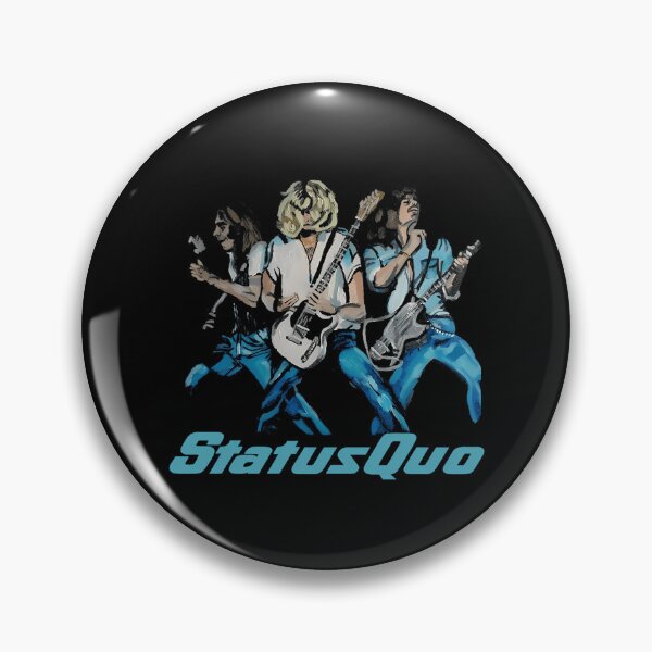 Artikelvorschau, Status Quo Blue Tone Rockband-Auftritt entworfen und verkauft von WickedandLovely.