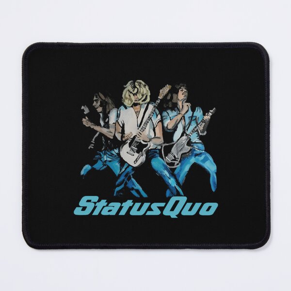 Item preview, Status Quo Blue Tone Rock Band Performance designed and sold by WickedandLovely.