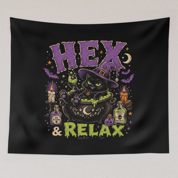 Item preview, Hex & Relax designed and sold by QuixoticDigital.