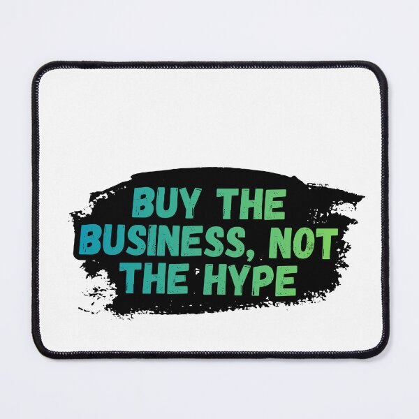Item preview, Buy The Business Not The Hype Entrepreneur Investor T-Shirt designed and sold by variant designer.