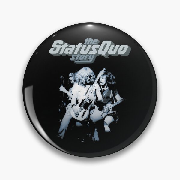 Item preview, The Status Quo Story Monotone designed and sold by WickedandLovely.