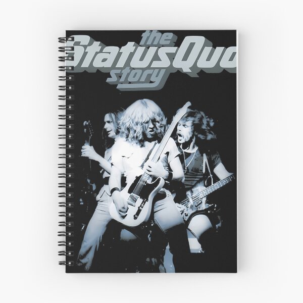 Item preview, The Status Quo Story Monotone designed and sold by WickedandLovely.