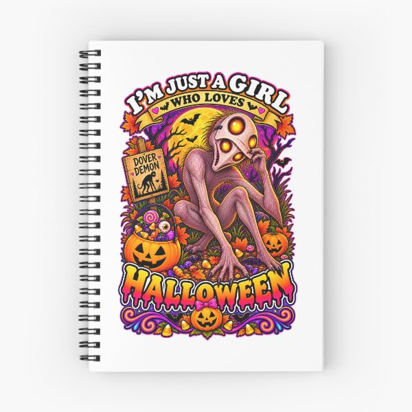 Item preview, ⭐ CRYPT OR TREAT COLLECTION - CRYPTID - DOVER DEMON IN COSTUME - GIRL - Dover, Massachusetts  USA designed and sold by WheelieGdArt.