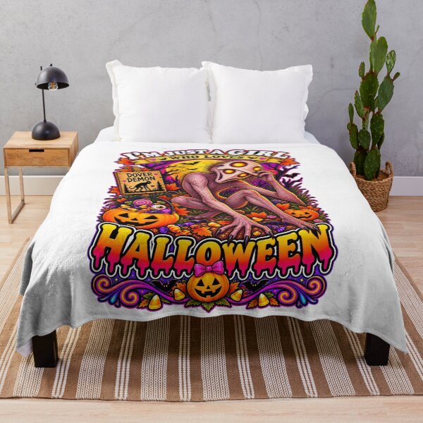 Item preview, ⭐ CRYPT OR TREAT COLLECTION - CRYPTID - DOVER DEMON IN COSTUME - GIRL - Dover, Massachusetts USA designed and sold by WheelieGdArt.