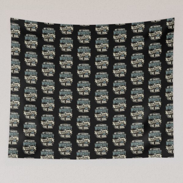 Item preview, My Favorite Workout Is Walking The Dog Pet Lover designed and sold by DuckOddity.