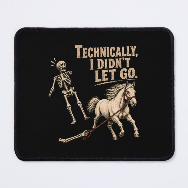 Item preview, Technically I Didn't Let Go Skeleton Horse designed and sold by a-turner-paint.