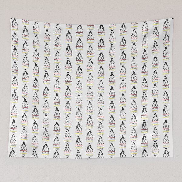 Item preview, Snellen Automotive Eye Test For Merc German Flag Color | Limited Edition designed and sold by michouar-str.