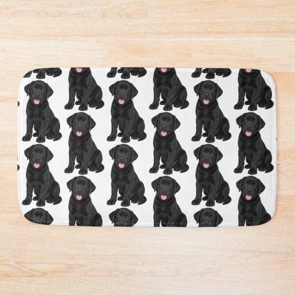 Item preview, Black Labrador Retriever Puppy designed and sold by BackgroundND.
