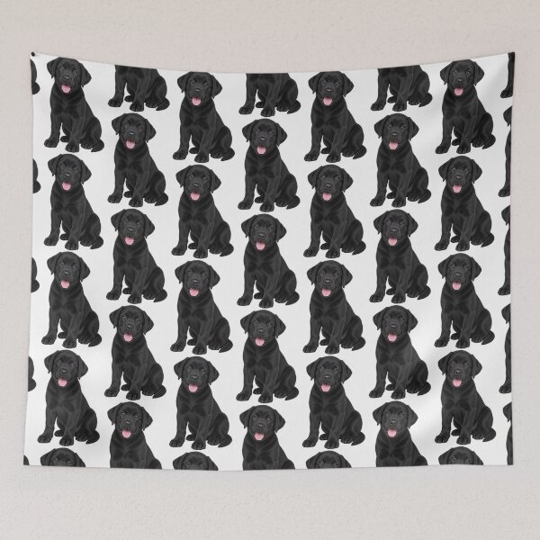Item preview, Black Labrador Retriever Puppy designed and sold by BackgroundND.