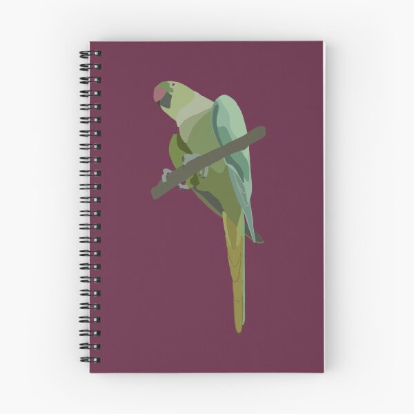 Item preview, Rose Ringed Parakeet designed and sold by LarkspurStudios.