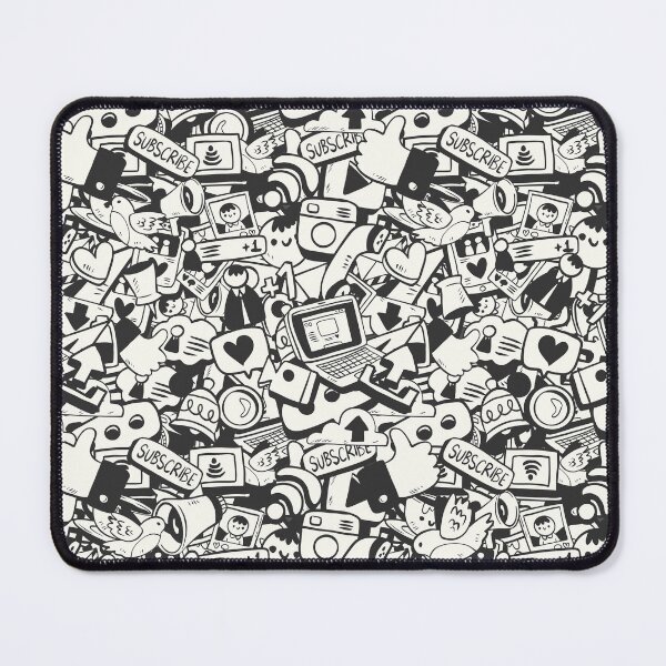 Item preview, Social Media Doodle Pattern designed and sold by Ceylune.