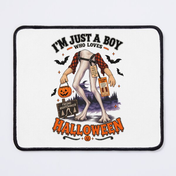 Item preview, ⭐ CRYPT OR TREAT COLLECTION - CRYPTID - FRESNO NIGHTCRAWLER IN COSTUME - BOY - Fresno, California USA designed and sold by WheelieGdArt.