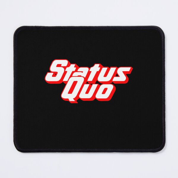 Item preview, Status Quo Band White And Red Text designed and sold by MOSYC.