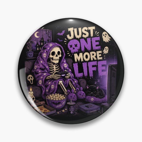 Item preview, Just One More Life ?? designed and sold by QuixoticDigital.