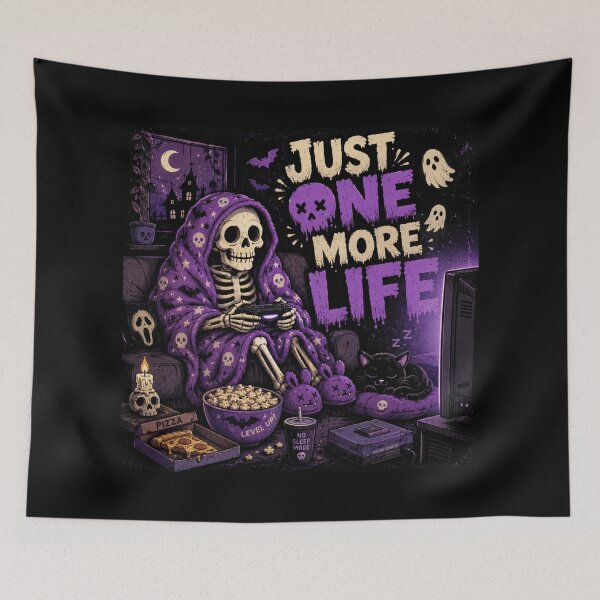 Item preview, Just One More Life ?? designed and sold by QuixoticDigital.