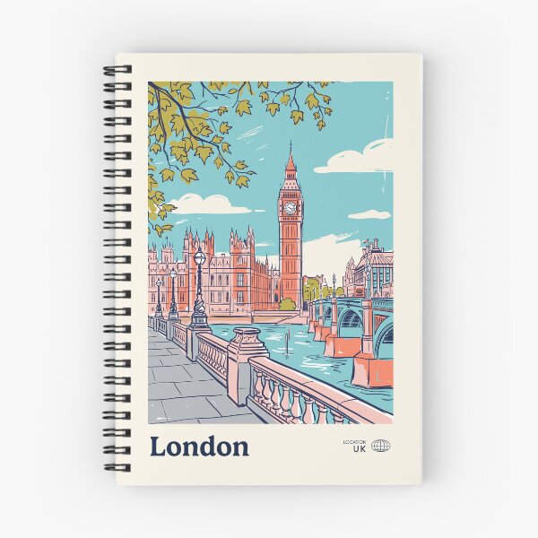 Item preview, London Vintage Retro UK Travel designed and sold by RareDeerArt.