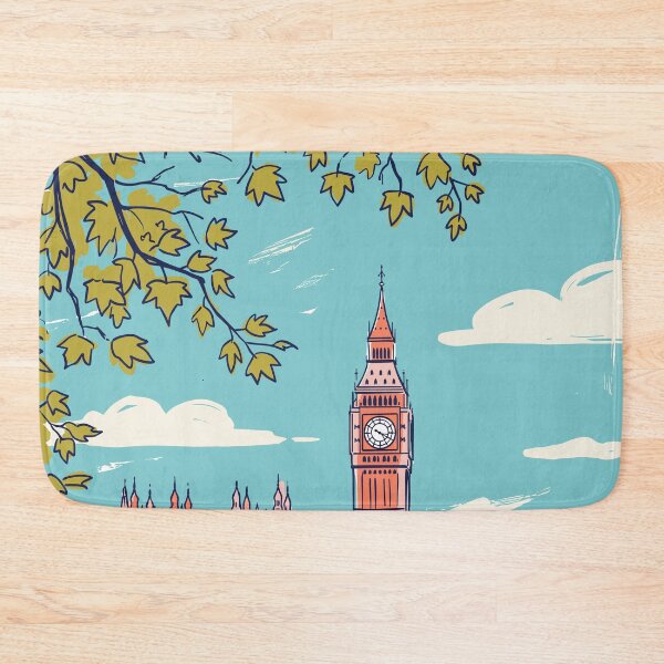 Item preview, London Vintage Retro UK Travel designed and sold by RareDeerArt.