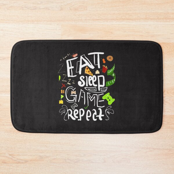 Item preview, Gamer Life Eat Sleep Game Repeat Quote Design | Best Gift designed and sold by flaviadesigner.