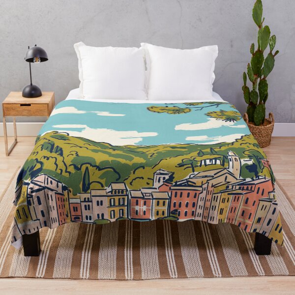 Item preview, Portofino Vintage Retro Italy Travel designed and sold by RareDeerArt.