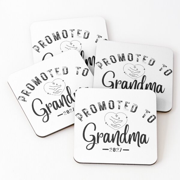 Item preview, Promoted To Grandma Est 2027 – Vintage New Grandma Pregnancy Announcement Gift Design designed and sold by Teetreasure2.