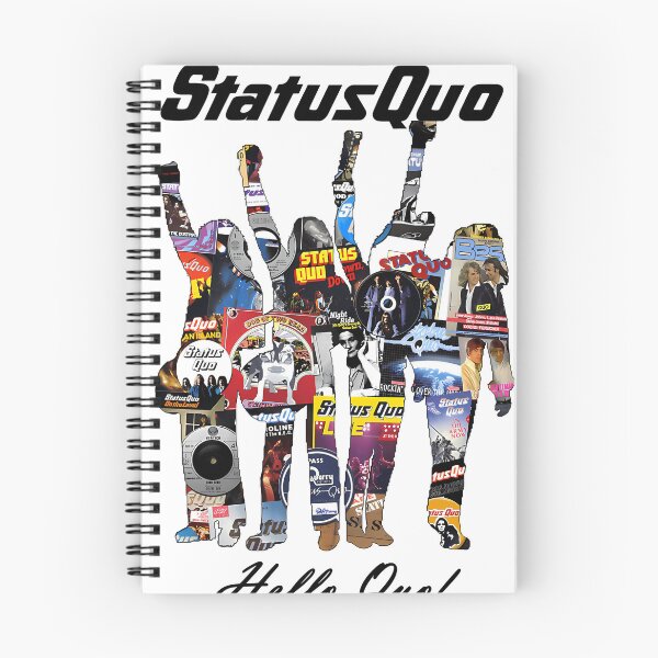 Item preview, Status Quo Hello Quo Silhouettes designed and sold by WickedandLovely.