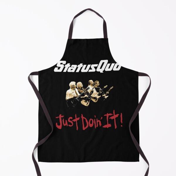 Item preview, Status Quo Just Doin It Red Lettering Live designed and sold by WickedandLovely.